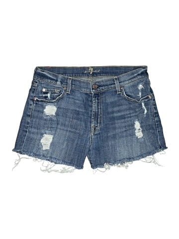 7 For All Mankind Denim Shorts (view 1)