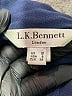 L.K. Bennett 100% Polyester Blue Cocktail Dress Size 6 - photo 7