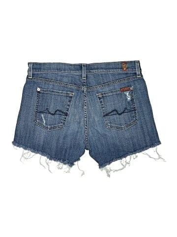 7 For All Mankind Denim Shorts (view 2)