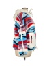 JoyLab 100% Recycled Polyester Stripes White Snow Jacket Size XXL - photo 4