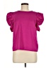 Shein 100% Polyester Pink Short Sleeve Top Size 6 - photo 1