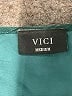 VICI 100% Polyester Teal Long Sleeve Blouse Size M - photo 7