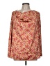 D&Co. Orange Long Sleeve Blouse Size M - photo 1