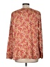 D&Co. Orange Long Sleeve Blouse Size M - photo 2