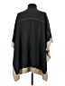 Splendid Gray Poncho Size XS - photo 2