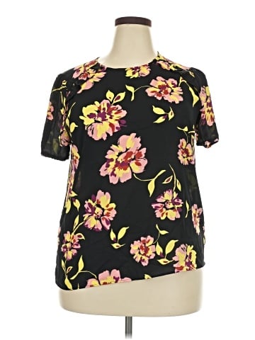 Who What Wear Short Sleeve Blouse (view 1)