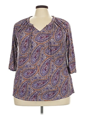 Lucky Brand 3/4 Sleeve Blouse (view 1)