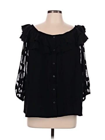 Cato 3/4 Sleeve Blouse (view 1)