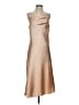 Bebe 100% Polyester Metallic Tan Cocktail Dress Size S - photo 1