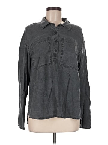 Express Long Sleeve Button-Down Shirt (view 1)