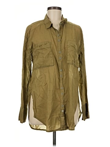 We the Free Long Sleeve Button-Down Shirt (view 1)