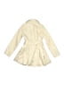Tahari 100% Polyester Ivory Trenchcoat Size 5 - 6 - photo 2