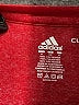 Adidas 100% Polyester Red Long Sleeve T-Shirt Size S - photo 7