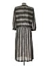 Assorted Brands Chevron-herringbone Gray Casual Dress Size 10 - photo 2