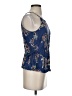 Copper Key 100% Rayon Blue Sleeveless Blouse Size S - photo 4