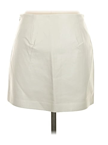 A Gold E Faux Leather Skirt (view 2)