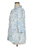 Laura Ashley Blue 3/4 Sleeve Button-Down Shirt Size XL (estimated) - photo 5