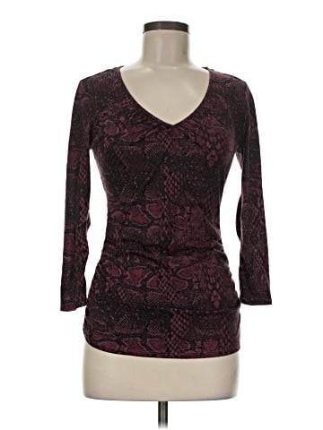 Sofia by Sofia Vergara 3/4 Sleeve Top (view 1)