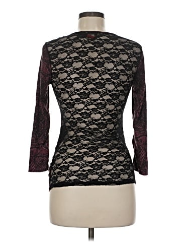 Sofia by Sofia Vergara 3/4 Sleeve Top (view 2)