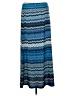 Karen Kane Chevron-herringbone Blue Casual Skirt Size M - photo 2