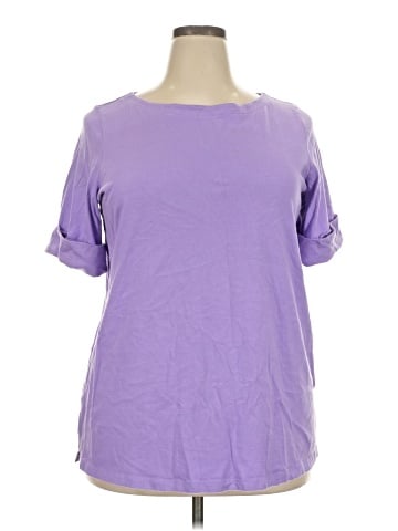 Woman Within Short Sleeve T-Shirt (view 1)