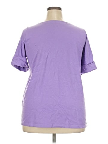 Woman Within Short Sleeve T-Shirt (view 2)