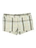 Torrid Plaid Yellow Shorts Size 22 - photo 1