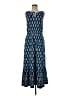 Talbots Blue Casual Dress Size M (petite) - photo 1