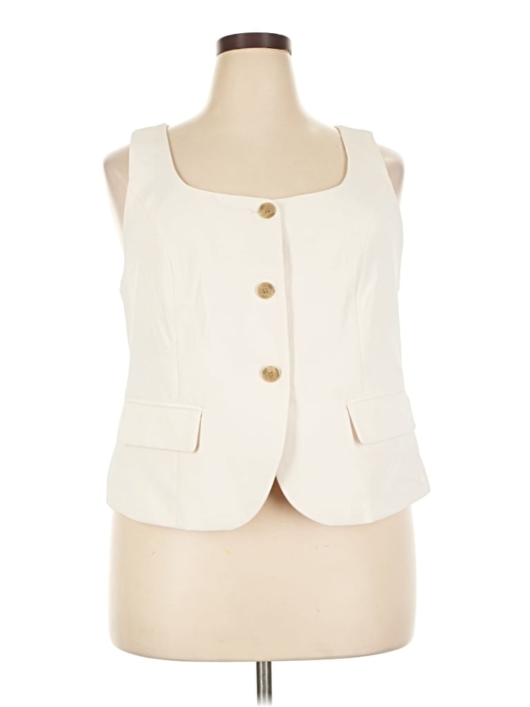 A New Day Vest In Ivory