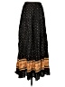 Unbranded Paisley Black Casual Skirt Size S (estimated) - photo 1