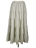 Max Studio Stripes Gray Casual Skirt Size L (estimated) - photo 1