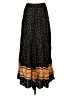 Unbranded Paisley Black Casual Skirt Size S (estimated) - photo 2
