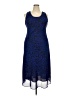 Studio 1 100% Polyester Blue Cocktail Dress Size 18 - photo 1