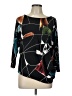 Joseph Ribkoff Black 3/4 Sleeve Blouse Size 10 - photo 1