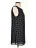 Chico's 100% Polyester Polka Dots Black Casual Dress Size Sm (0) - photo 4