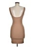 Love Tree Solid Tan Cocktail Dress Size M - photo 2