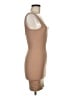 Love Tree Solid Tan Cocktail Dress Size M - photo 4