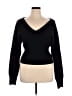 Naked Wardrobe Black Pullover Sweater Size L - photo 1