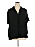 ASOS 100% Viscose Black Short Sleeve Blouse Size 2XL - photo 1