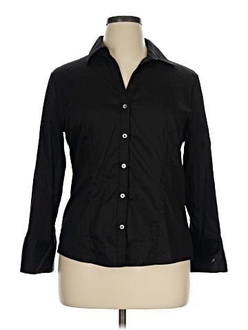 Banana Republic Factory Store Long Sleeve Button-Down Shirt (view 1)
