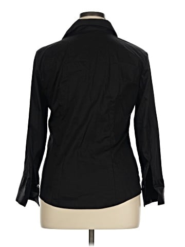 Banana Republic Factory Store Long Sleeve Button-Down Shirt (view 2)
