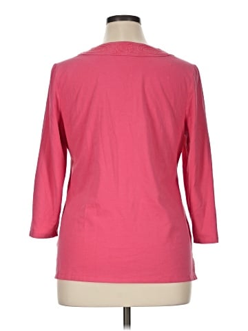 Charter Club 3/4 Sleeve T-Shirt (view 2)