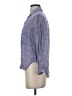 Cloth & Stone 100% Rayon Blue 3/4 Sleeve Button-Down Shirt Size XXS (petite) - photo 5