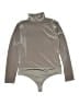 Express Metallic Silver Bodysuit Size XL - photo 1