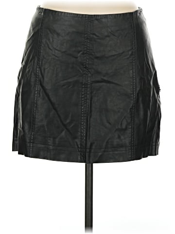 Free People Faux Leather Skirt (view 1)