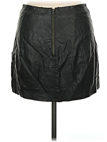 Free People Faux Leather Skirt (view 2)