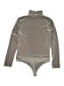 Express Metallic Silver Bodysuit Size XL - photo 2