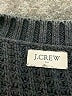 J.Crew Factory Store 100% Cotton Black Pullover Sweater Size XS - photo 7
