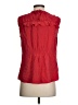 BCBGMAXAZRIA 100% Silk Red Sleeveless Silk Top Size 0 - photo 2