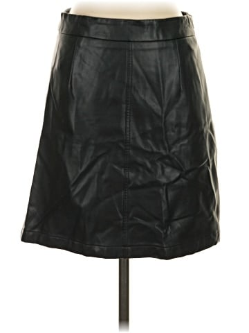 French Connection Faux Leather Skirt (view 1)